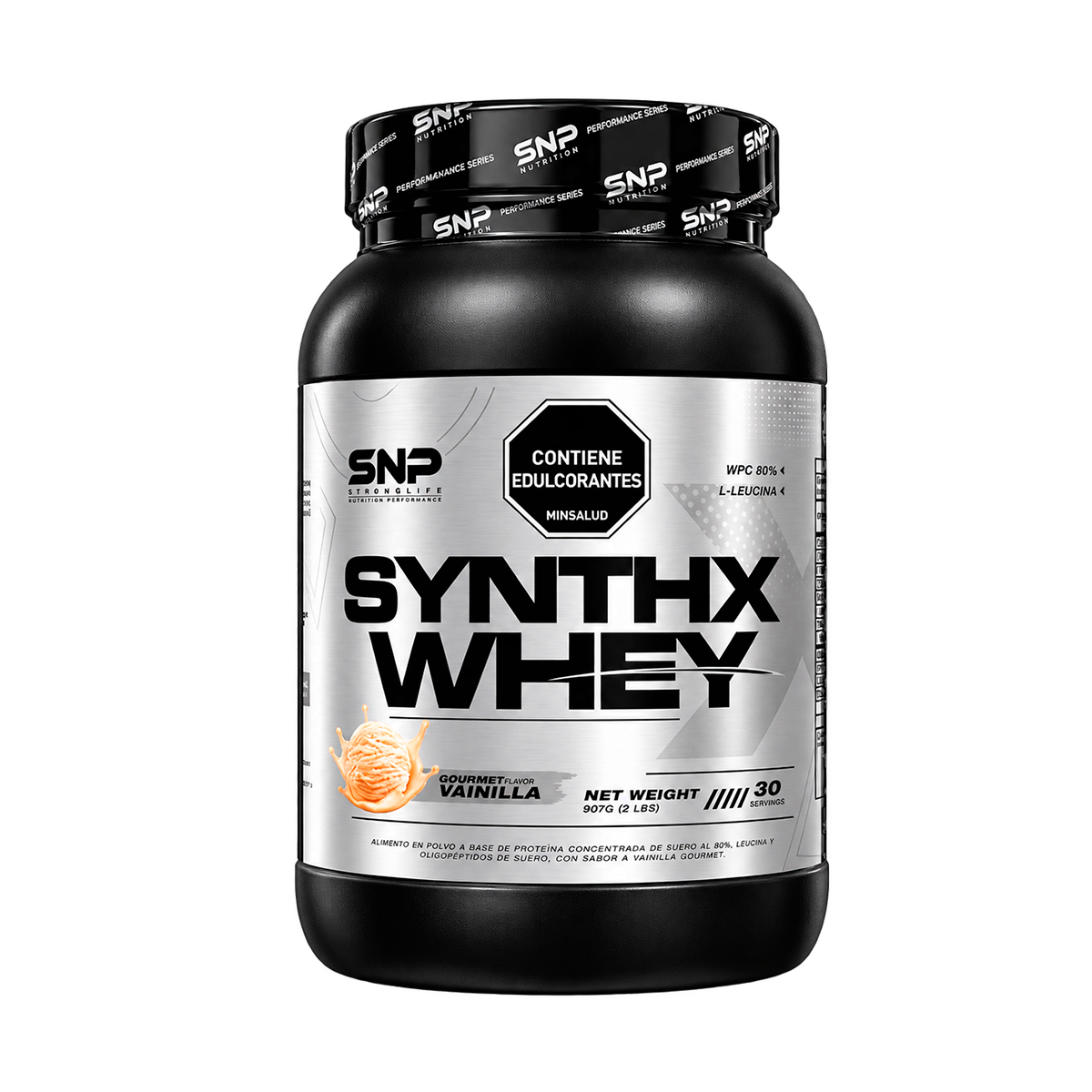 Proteína SYNTHX WHEY SNP Nutrition 2 lb – 24 g de proteína